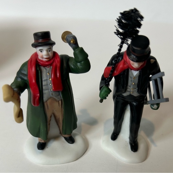 Department 56 Dickens' Village Town Crier & Chimney Sweep, Accessories, People - Picture 5 of 9